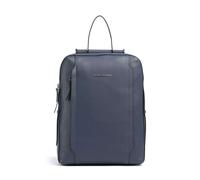 Piquadro Circle Sac à dos d'ordinateur bleu foncé, femme