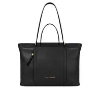 Piquadro Circle Sac de shopper Cuir véritable 38 cm Compartiment ordinateur noir