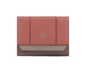 Piquadro - Circle Small Wallet - Femme - Accessoires - Rose - Taille: ONE Size
