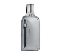 Piquadro - Corner 2.0 Sling Bag - Homme - Sacs - Gris - Taille: ONE Size