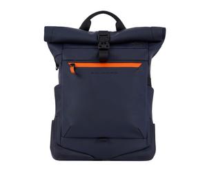 Piquadro Corner Daypack 42 cm Compartiment ordinateur bleu