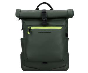 Piquadro Corner Daypack 42 cm Compartiment ordinateur vert