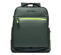 Piquadro Corner Daypack Protection RFID 43 cm Compartiment pour ordinateur portable vert