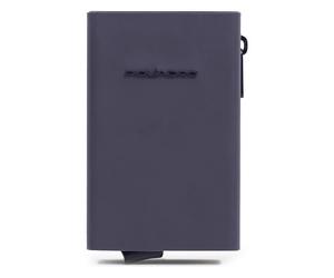 Piquadro Corner Porte-monnaie Protection RFID 7 cm bleu