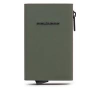 Piquadro Corner Porte-monnaie Protection RFID 7 cm olive