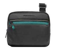 Piquadro Corner Sac à bandoulière 22 cm noir