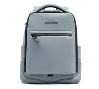 Piquadro Corner Sac à dos professionnel 39 cm Compartiment ordinateur bleu