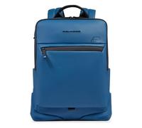 Piquadro Corner Sac à dos professionnel Protection RFID 43 cm Compartiment ordinateur bleu