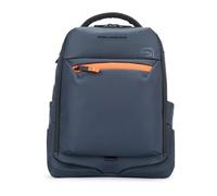 Piquadro - Corner Special Backpack - Homme - Sacs - Bleu - Taille: ONE Size