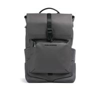 Piquadro Corner Special Sac à dos gris, polyuréthane, unisexe