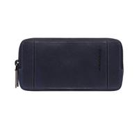 Piquadro Cronus Trousse de toilette Cuir 19.5 cm bleu