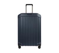 Piquadro - Expadable - large 4 wheel suitcase - unisex - Valises - Bleu - Taille: ONE Size