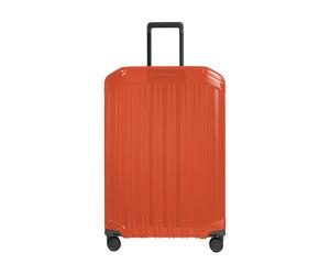Piquadro - Expadable- large 4 wheel suitcase - unisex - Valises - Orange - Taille: ONE Size