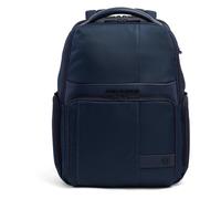 Piquadro - Expandable Laptop Backpack 15.6" - Homme - Sacs - Bleu - Taille: ONE Size