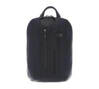 Piquadro, Femme, Sacs, Bleu, Taille: ONE Size Sac à dos fin en cuir Urban pour iPad Pro