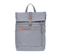Piquadro, Femme, Sacs, Gris, Taille: ONE Size Sac à Dos en Tissu Technique Gris