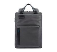 Piquadro, Femme, Sacs, Gris, Taille: ONE Size Sac à dos pour ordinateur portable Business Pulse