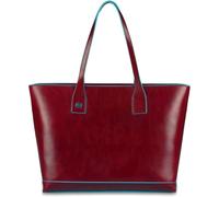 Piquadro, Femme, Sacs, Rouge, Taille: ONE Size Sac de shopping rouge avec compartiment iPad