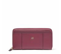 Piquadro Grand Portefeuille Femme zippé avec 4 Soufflets Femme Cuir Bordeaux