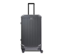 Piquadro - Hardside 4 wheel suitcase in trunk shape - small - unisex - Valises - Gris - Taille: ONE Size
