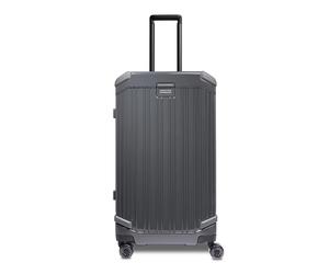 Piquadro - Hardside 4 wheel suitcase in trunk shape - small - unisex - Valises - Gris - Taille: ONE Size