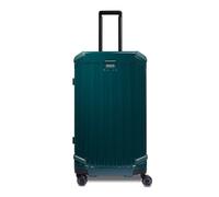 Piquadro - Hardside 4 wheel suitcase in trunk shape - small - unisex - Valises - Vert - Taille: ONE Size