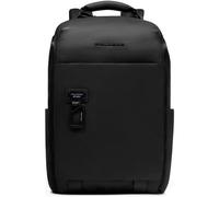 Piquadro Harper Daypack Cuir 44 cm Compartiment pour ordinateur portable noir