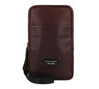 Piquadro Harper Étui en cuir pour téléphone portable 12 cm brun