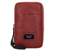 Piquadro Harper Pochette pour téléphone portable Cuir véritable 12 cm brun