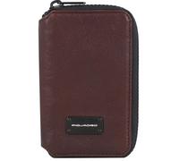 Piquadro Harper Porte-monnaie en cuir 9 cm brun