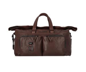 Piquadro Harper Weekender Sac de voyage en cuir 52 cm brun