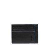 Piquadro, Homme, Accessoires, Noir, Taille: ONE Size Porte-cartes de crédit homme fin en cuir avec protection Rfid