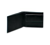 Piquadro, Homme, Accessoires, Noir, Taille: ONE Size Portefeuille homme avec poche pour la monnaie et protection antifraudes Rfid