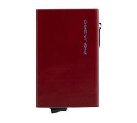 Piquadro, Homme, Accessoires, Rouge, Taille: ONE Size Portefeuille Compact avec Porte-Cartes Pop-up