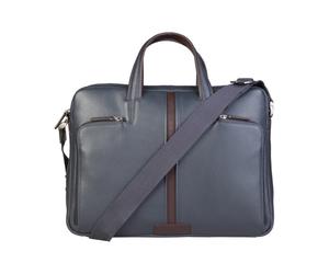 Piquadro, Homme, Sacs, Bleu, Taille: ONE Size Sac Bleu pour Ordinateur Portable et Tablette avec Soffietto