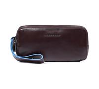 Piquadro, Homme, Sacs, Brun, Taille: ONE Size Blue Square Wristlet