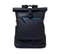 Piquadro, Homme, Sacs, Noir, Taille: ONE Size Corner 2.0 Rolltop Backpack