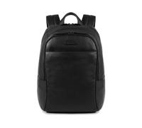 Piquadro, Homme, Sacs, Noir, Taille: ONE Size Petit sac à dos porte-ordinateur avec porte-iPad®,
