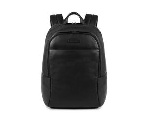 Piquadro, Homme, Sacs, Noir, Taille: ONE Size Petit sac à dos porte-ordinateur avec porte-iPad®,