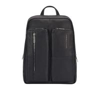 Piquadro, Homme, Sacs, Noir, Taille: ONE Size Sac à dos noir pour ordinateur portable homme