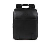 Piquadro, Homme, Sacs, Noir, Taille: ONE Size Sac à dos porte-ordinateur avec câble anti-vol