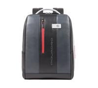 Piquadro, Homme, Sacs, Noir, Taille: ONE Size Sac à dos porte-PC et iPad® avec câble anti-vol