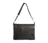 Piquadro, Homme, Sacs, Noir, Taille: ONE Size Sac Messager en Cuir Noir Homme