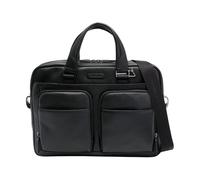Piquadro, Homme, Sacs, Noir, Taille: ONE Size Sacoche Fine pour Ordinateur 15 pouces et iPad Pro 12.9