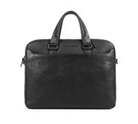 Piquadro, Homme, Sacs, Noir, Taille: ONE Size Sacoche pour ordinateur portable 15,6" avec compartiment iPad Pro 12.9