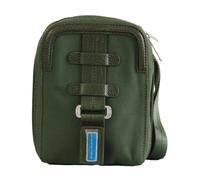 Piquadro, Homme, Sacs, Vert, Taille: ONE Size Sac Bandoulière Vert Petit Matériaux Recyclés