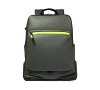 Piquadro, Homme, Sacs, Vert, Taille: ONE Size Water resistant computer 15,6 backpack