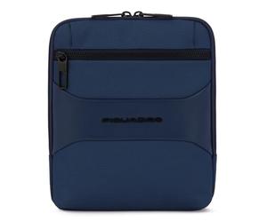 PIQUADRO, iPad®8.3" sac à bandoulière en tissu recy vec protection anti-fraude et poche RFID pour CONNEQU, BLEU, bleu, S, Crossbody