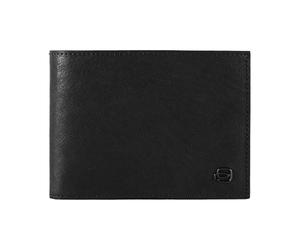 Piquadro - Leather Wallet - Homme - Accessoires - Noir - Taille: ONE Size
