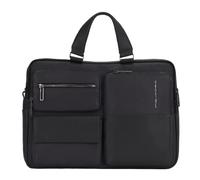 PIQUADRO Male/Female/Unisexe Ca5882w116 Cartable Ronnie Porte PC 15,6" Deux Compartiments, Noir, Taille Unique